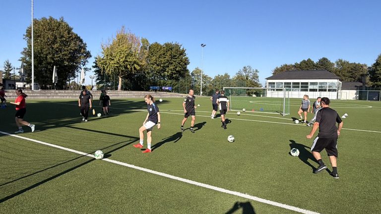 Spielform auf dem Trainingsplatz